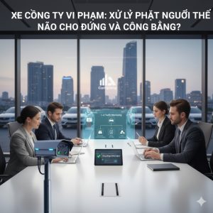 Xe công ty vi phạm: xử lý phạt nguội thế nào cho đúng và công bằng?