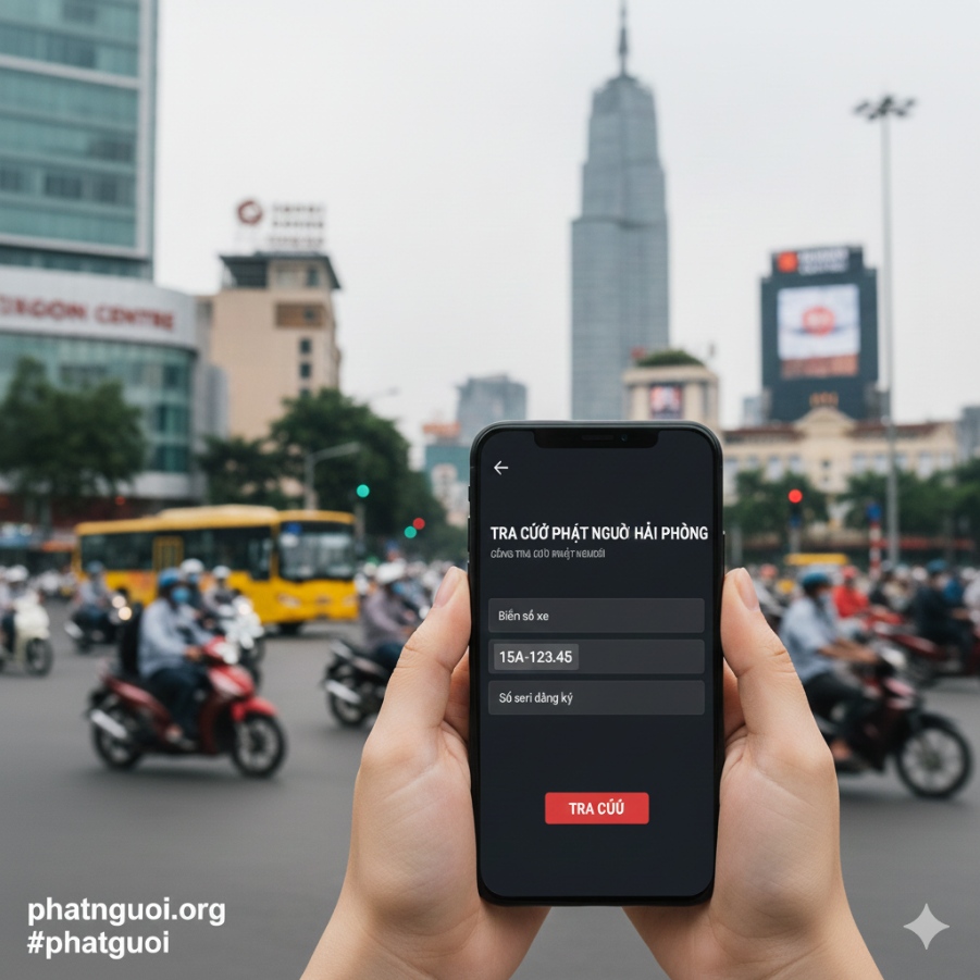 Phạt nguội Hải Phòng – Tra cứu phạt nguội theo biển số 15, 16, 34