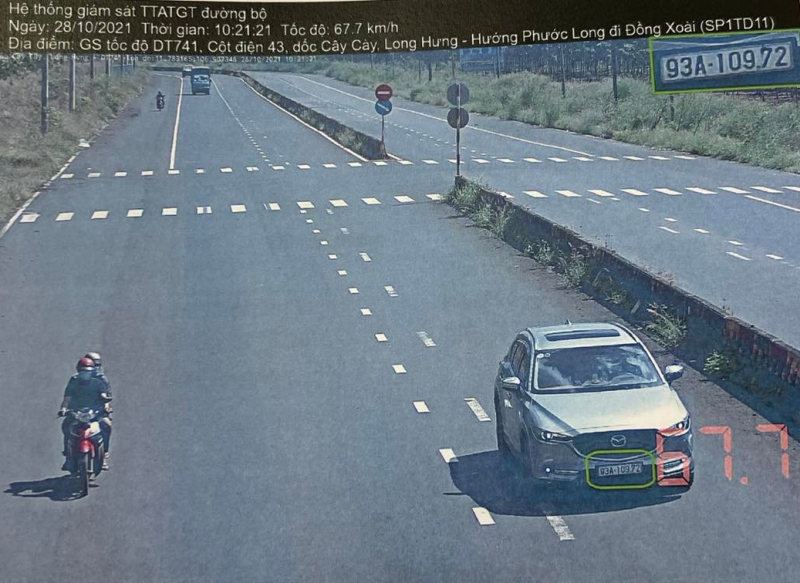 Phạt nguội lỗi đi sai tốc độ: Camera đo tốc độ hoạt động như thế nào?