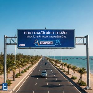 Phạt nguội Bình Thuận – Tra cứu phạt nguội theo biển số 86