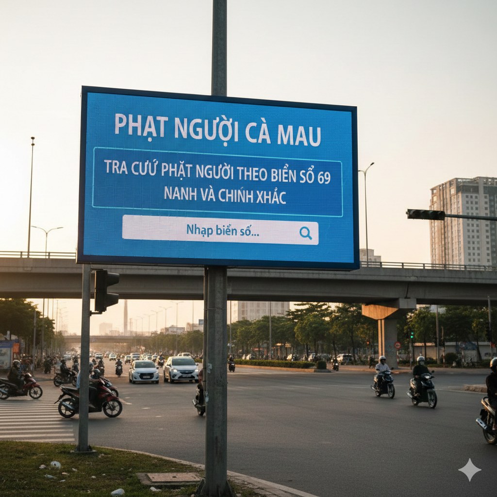 Phạt nguội Cà Mau – Tra cứu phạt nguội theo biển số 69 nhanh và chính xác