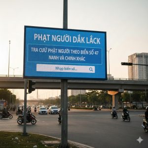 Phạt nguội Đắk Lắk – Tra cứu phạt nguội theo biển số 47 nhanh và chính xác