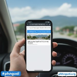 Phạt nguội Hòa Bình – Tra cứu phạt nguội theo biển số 28 nhanh và chính xác