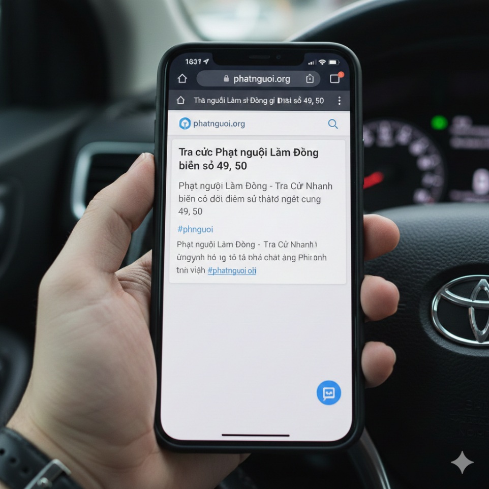 Phạt nguội Lâm Đồng – Tra cứu phạt nguội biển số 49, 50 tại Đà Lạt