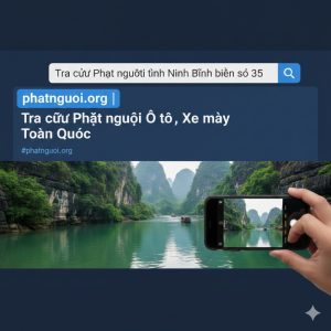 Phạt nguội Ninh Bình – Tra cứu phạt nguội biển số 35 tại TP Ninh Bình và các tuyến du lịch
