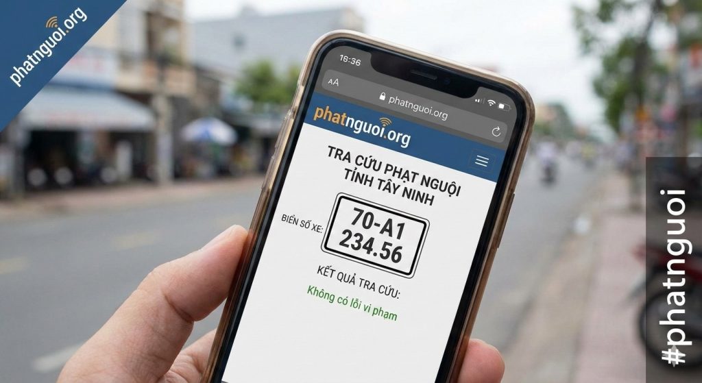 Phạt nguội Tây Ninh – Tra cứu phạt nguội theo biển số 70 tại cửa ngõ biên giới