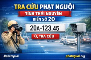 Phạt nguội Thái Nguyên – Tra cứu phạt nguội theo biển số 20 nhanh và chính xác