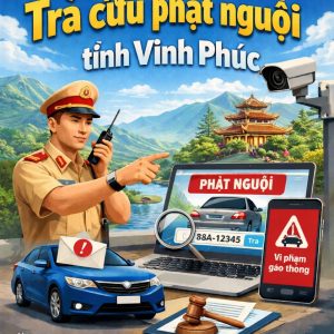 Phạt nguội Vĩnh Phúc – Tra cứu phạt nguội theo biển số 88 chính xác