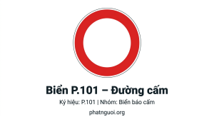 Biển P.101